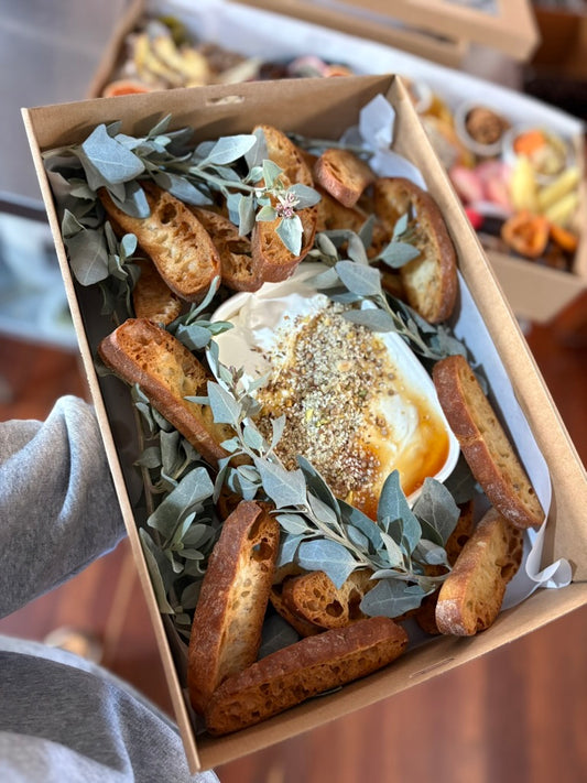 Ciabatta Crostini with Dip