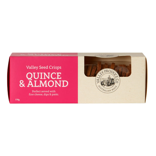 Quince and Almond Crackers